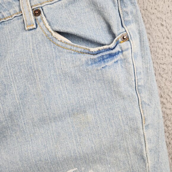 Levi's 518 Superlow Bootcut Jeans Women's 13M Flared Stretch Denim Pants - Picture 10 of 15